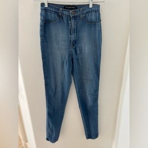 Fashion Nova, Size 11 (W29), Wash Blue.